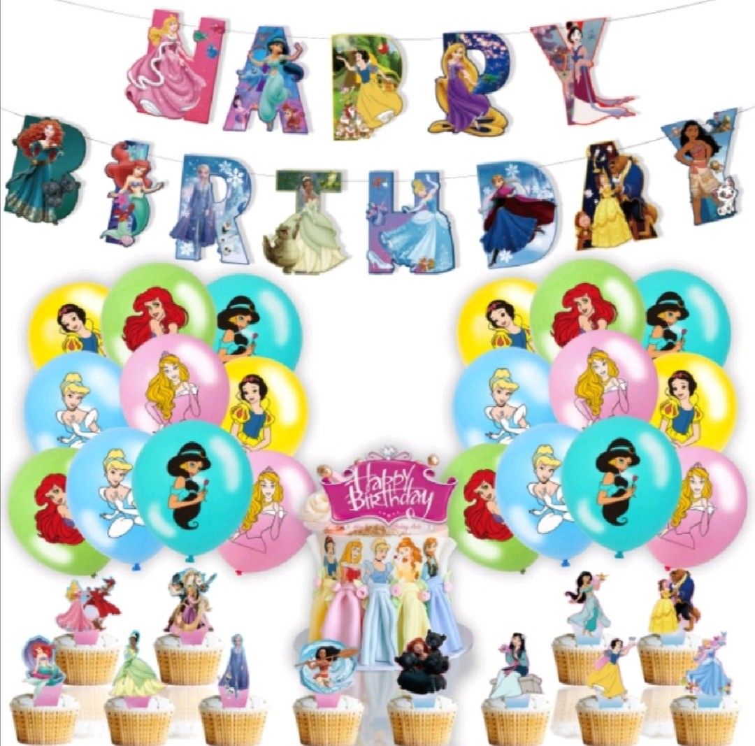 princess theme banner