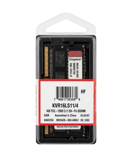 LAPTOP RAM - DDR3 1.35V 1600MHz 4GB